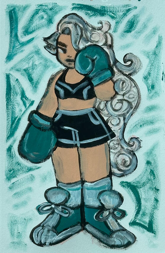 who's next? (2023 | acrylic)