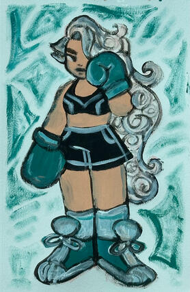 who's next? (2023 | acrylic)