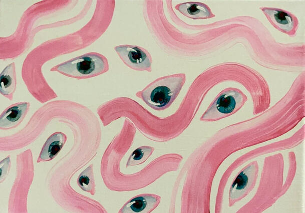 line of sight (2021 | acrylic)