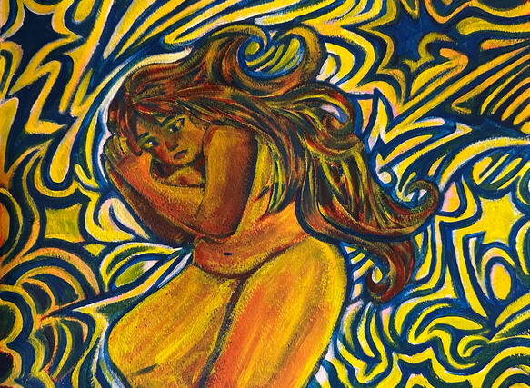 starsleep (2023 | acrylic)