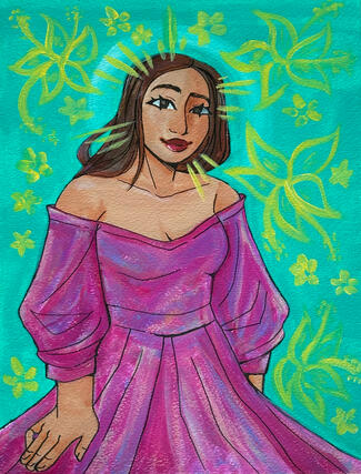 maganda (2023 | acrylic)