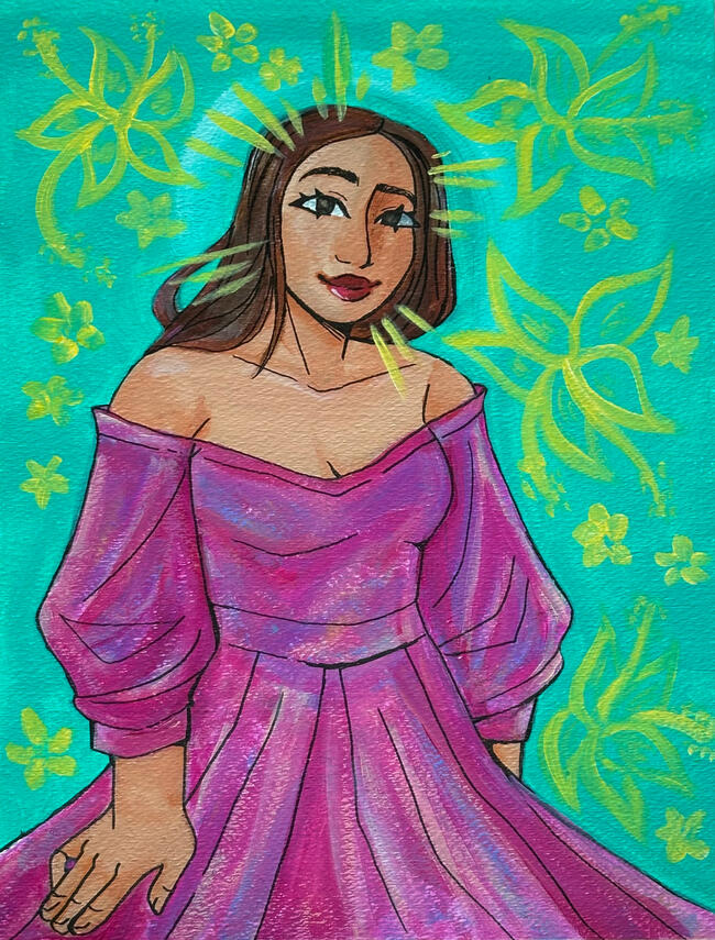 maganda (2023 | acrylic)